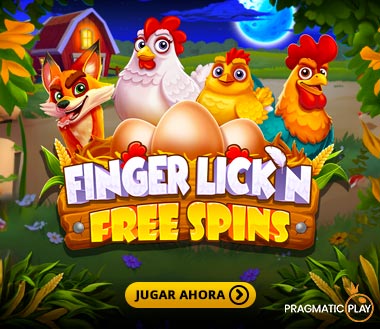 Finger Lickn Free Spins por Pragmatic