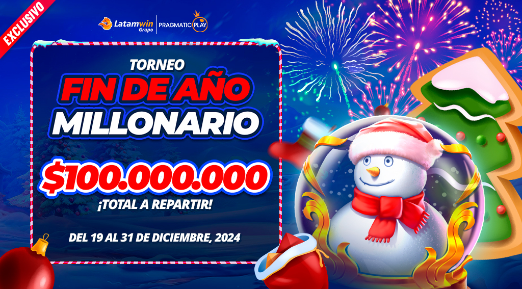 TORNEO EXCLUSIVO FIN DE AÑO MILLONARIO PRAGMATIC