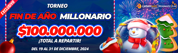 TORNEO EXCLUSIVO FIN DE AÑO MILLONARIO PRAGMATIC