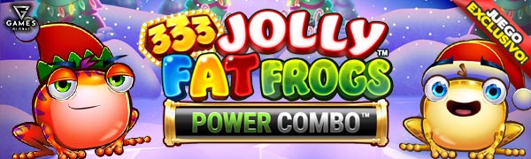 Global Games  333 Jolly Fat Frogs POWER COMBO