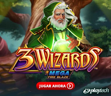 3 Wizards por Playtech