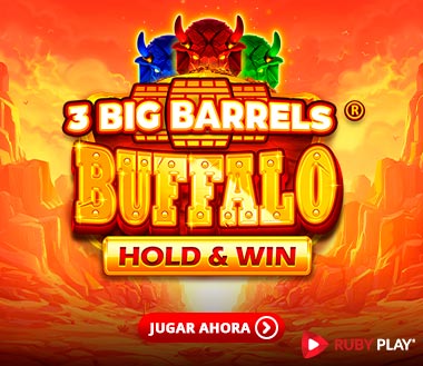 3 Big Barrel Buffalo por Rubyplay