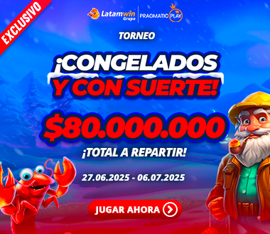 TORNEO CONGELADOS Y CON SUERTE POR PRAGMATIC