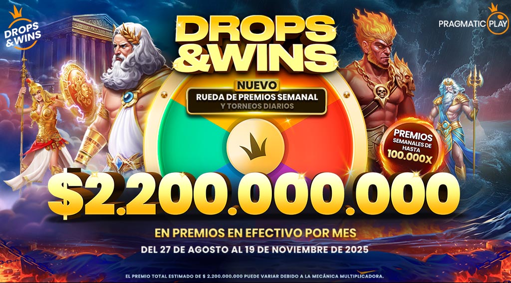 Torneo de Red DropsWins por Pragmatic Play