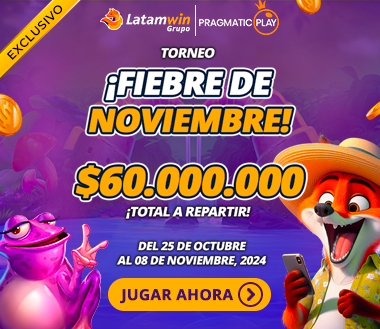 TORNEO FIEBRE DE NOVIEMBRE POR PRAGMATIC