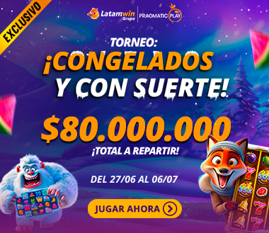 TORNEO CONGELADOS Y CON SUERTE POR PRAGMATIC