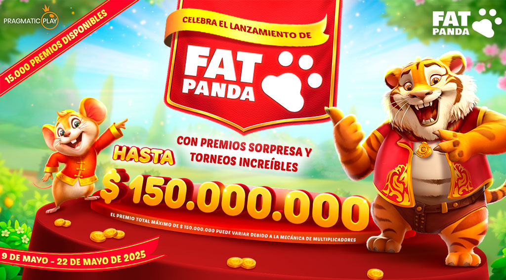 Promocion de Red Fat Panda por Pragmatic