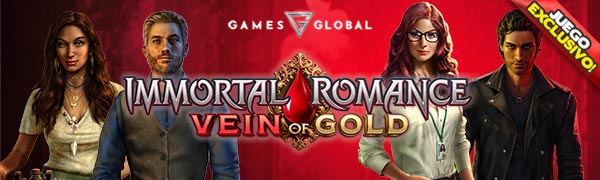 Juego Exclusivo ImmortalRomanceVeinofGold por Games Global