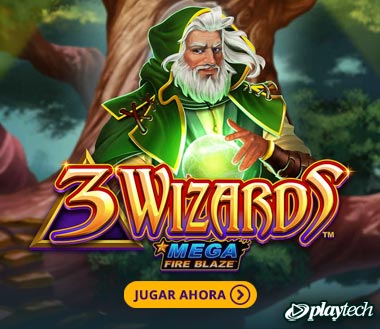 3 Wizards por Playtech