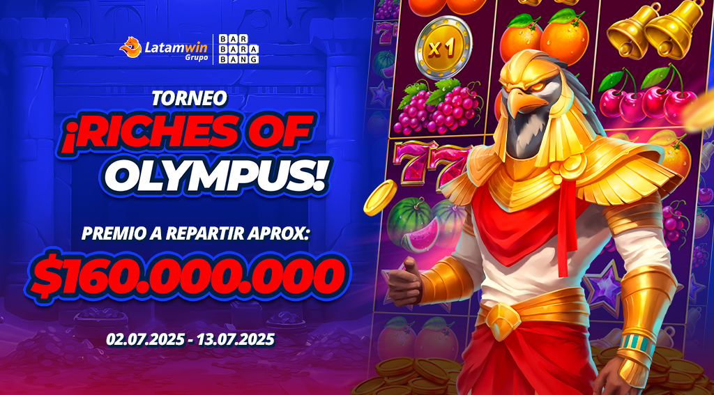 Torneo de Red Riches of Olympus por Barbara