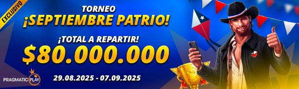 Torneo Exclusivo Septiembre Patrio por Pragmatic
