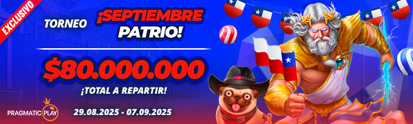 Torneo Exclusivo Septiembre Patrio por Pragmatic