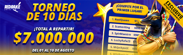 Torneo Exclusivo de 10 Días  RedRake