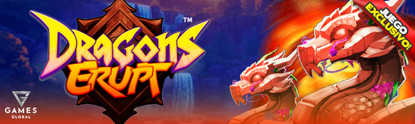 Juego Exclusivo DragonsErupt por GamesGlobal