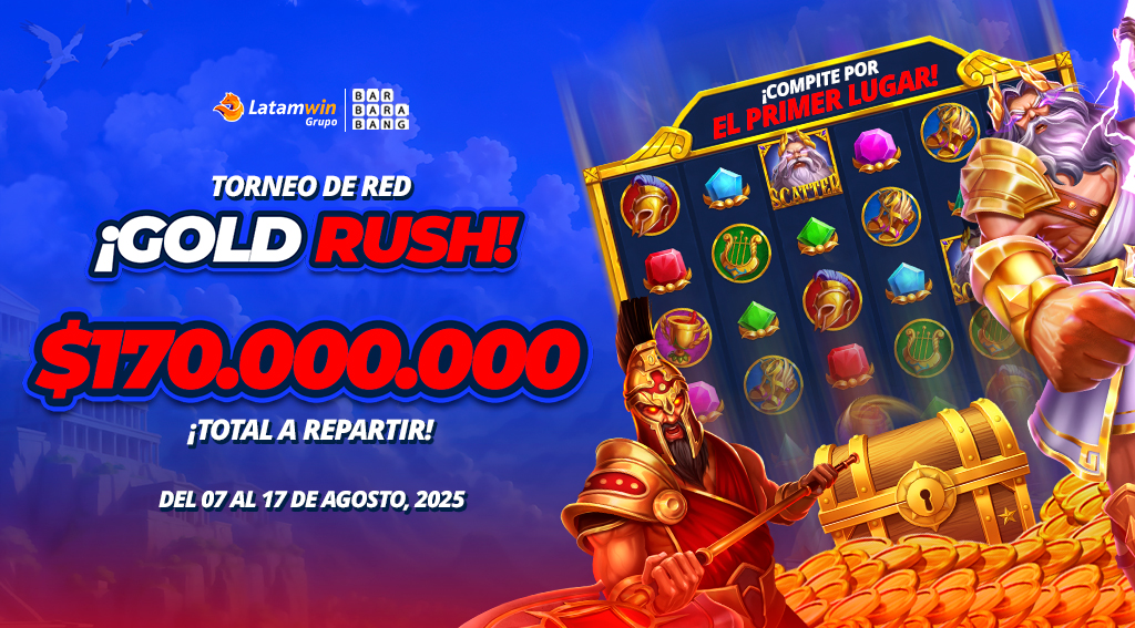 Torneo Gold Rush por Barbara Bang