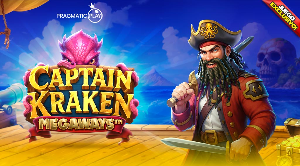 Juego Exclusivo Captain Kraken Megaways por Pragmatic