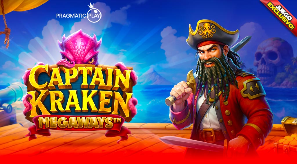 Juego Exclusivo Captain Kraken Megaways por Pragmatic