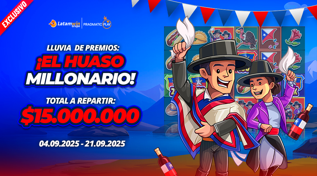 Lluvia de Premios El Huaso Millonario por Pragmatic