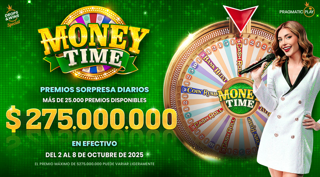 Promocion Money Time por Pragmatic