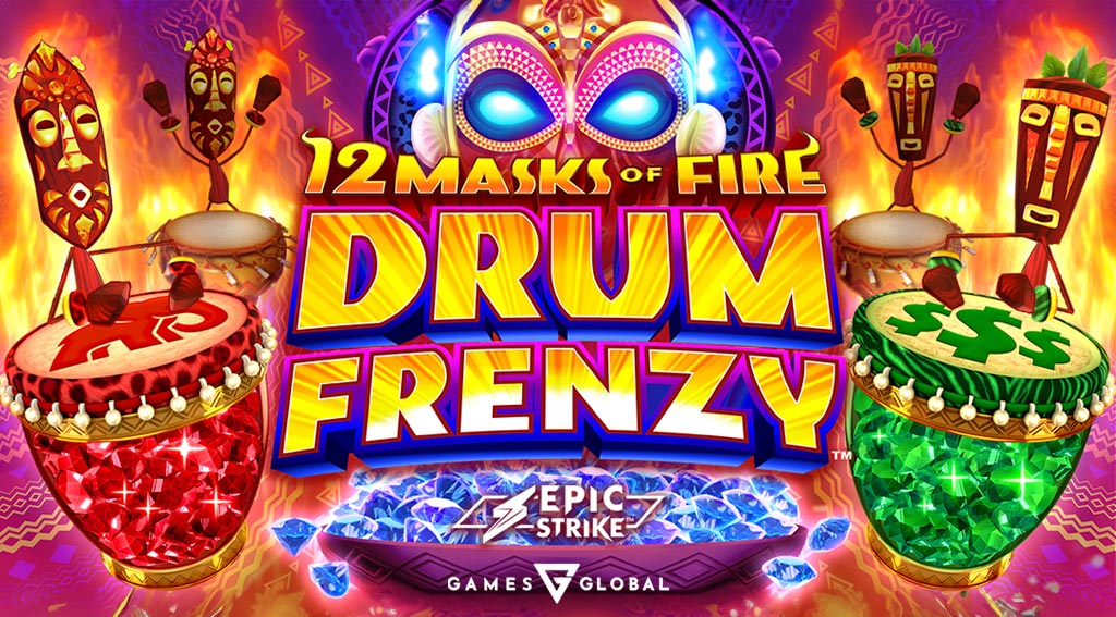 12 Masks of Fire Drum Frenzy