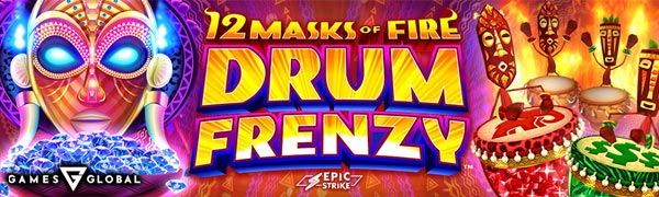 12 Masks of Fire Drum Frenzy
