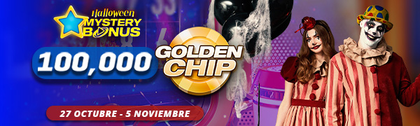 Promoción Mystery Bonus Halloween por Playtech