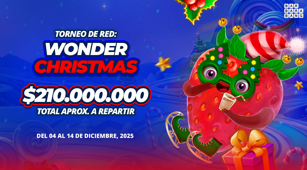 Torneo de Red Wonder Win por Barbara Bang