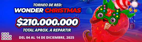 Torneo de Red Wonder Win por Barbara Bang