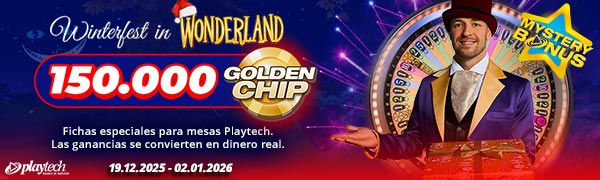 Promoción Mystery Bonus por Playtech