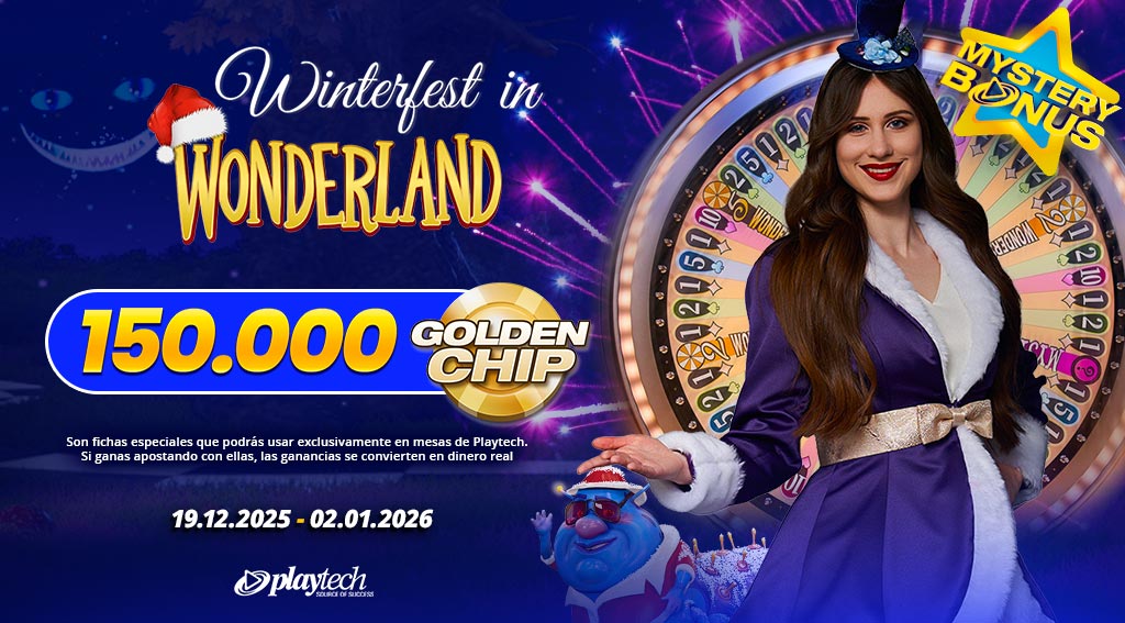 Promoción Mystery Bonus por Playtech