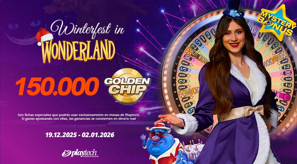 Promoción Mystery Bonus por Playtech