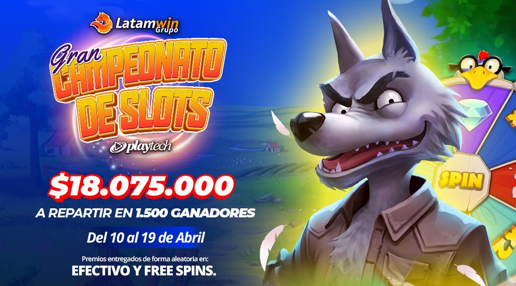 Torneo Gran Campeonato de Slots por Playtech