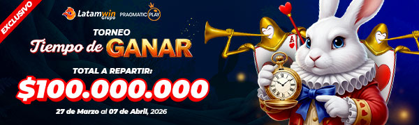 Torneo Exclusivo Tiempo de Ganar por Pragmatic