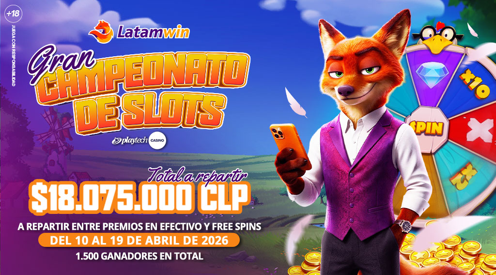 Torneo Gran Campeonato de Slots por Playtech