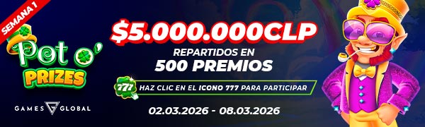 Torneo Pot o’ Prizes por Games Global