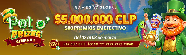 Torneo Pot o’ Prizes por Games Global