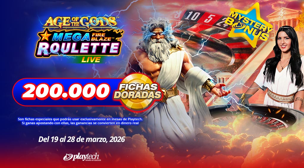 Promocion Mystery Bonus por Playtech