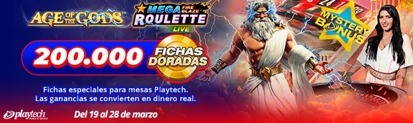 Promocion Mystery Bonus por Playtech