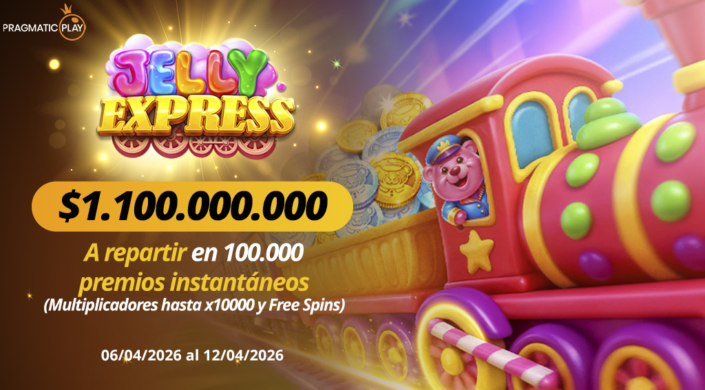 Promocion de Red Jelly Express por Pragmatic