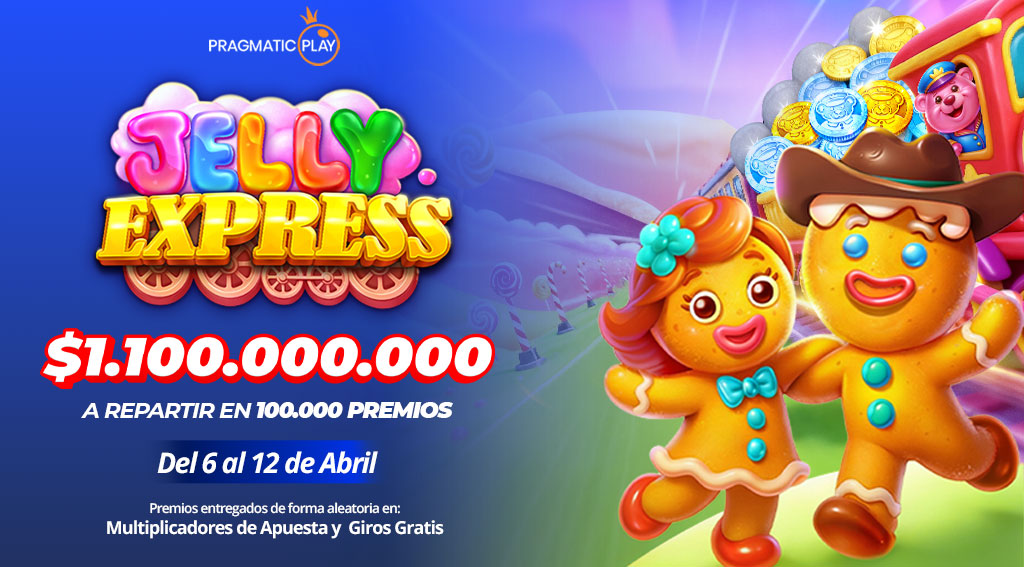 Promocion de Red Jelly Express por Pragmatic
