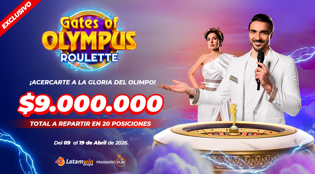 Torneo Exclusivo Gates Of Olympus Roulette por Pragmatic