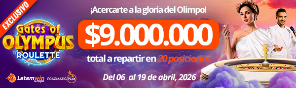 Torneo Exclusivo Gates Of Olympus Roulette por Pragmatic