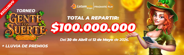 Torneo Exclusivo Gente con Suerte por Pragmatic