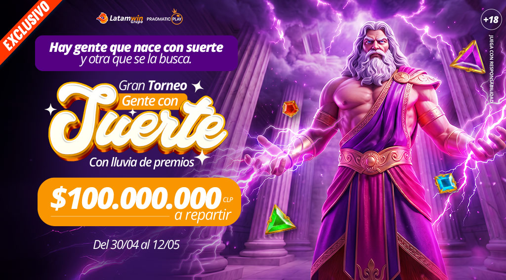 Torneo Exclusivo Gente con Suerte por Pragmatic