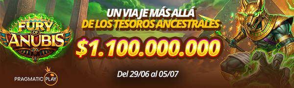 Promoción de Red Fury of Anubis por Pragmatic Play