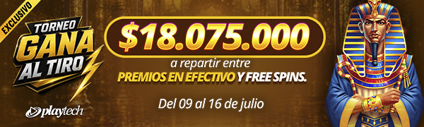 Torneo Exclusivo gana al tiro por playtech