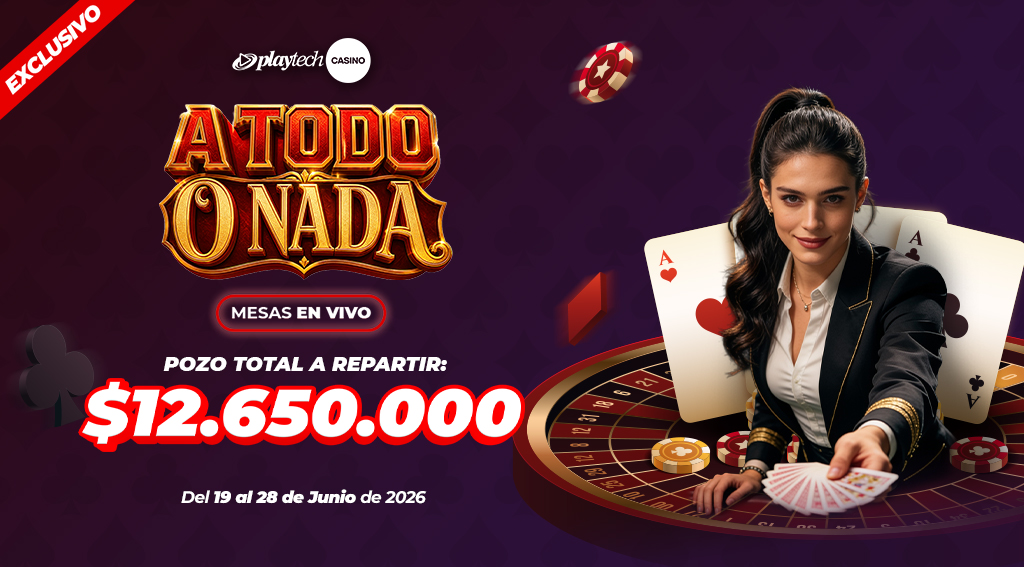 Torneo Exclusivo Todo o Nada por Playtech