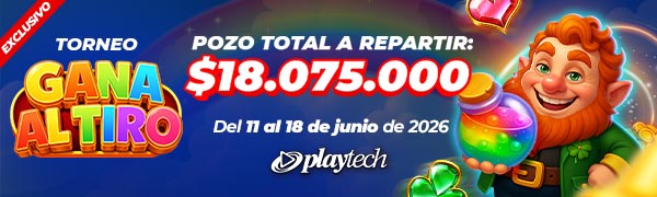Torneo Exclusivo Torneo Gana al Tiro por Playtech