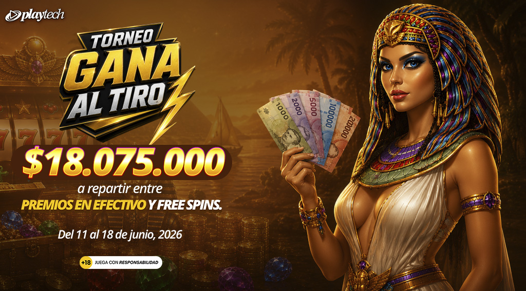 Torneo Exclusivo Torneo Gana al Tiro por Playtech