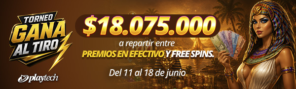 Torneo Exclusivo Torneo Gana al Tiro por Playtech